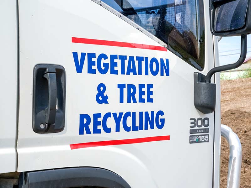vegetation and tree recycling by mi organics - landscaping supplies