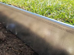 galvanised lawn edging, steel garden edging